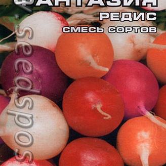 Редис Летняя фантазия, Смесь, 4 г