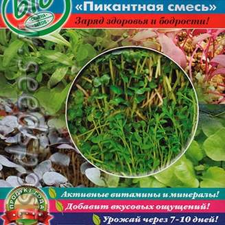 Микрозелень Пикантная смесь, 10 г