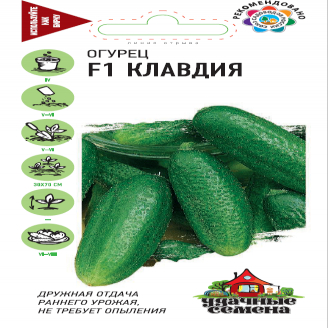 Огурец Клавдия F1, ЦВ, 10 шт.